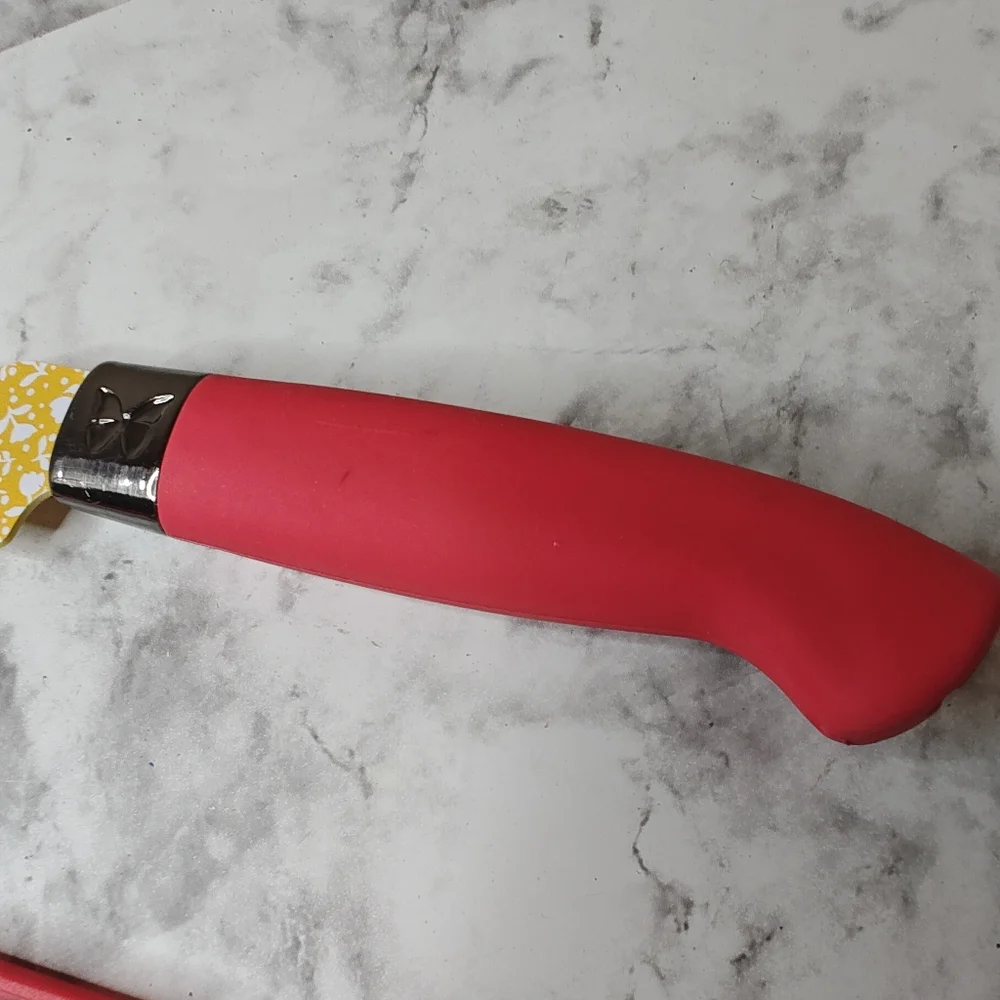 Pioneer Woman Sweet Rose Tomato/Cheese Knife with Sheath